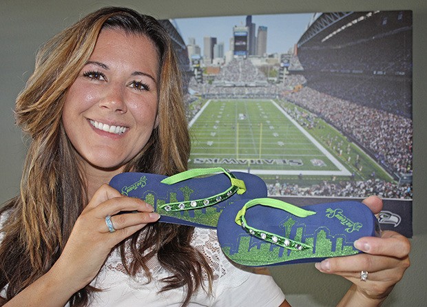 Lysne Nolte’s business offers a variety of flip-flops