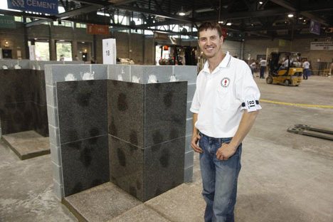 Nikolajs Pastuhovs of Local 1 Washington recently captured an international apprentice contest for his craftsmanship in the marble category.