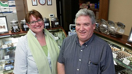 Susan and Ronnie Roberts run a growing chocolate business