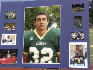 Auburn High School senior Andrew Bonwell enjoyed football