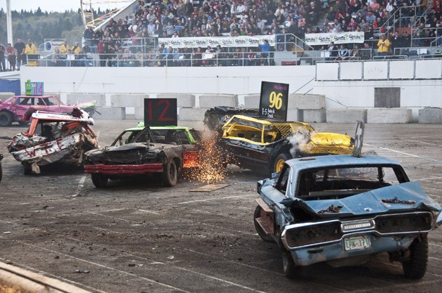 The Monster Truck Show on April 20 and Slamfest Demo Derby on April 21-22 are part of the Puyallup Spring Fair.