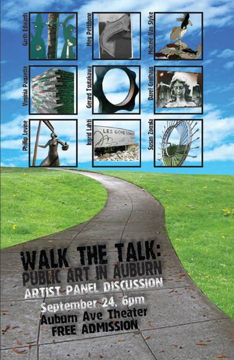 Auburn's public artists will discuss their work in a forum Thursday at the historic 'Ave.'