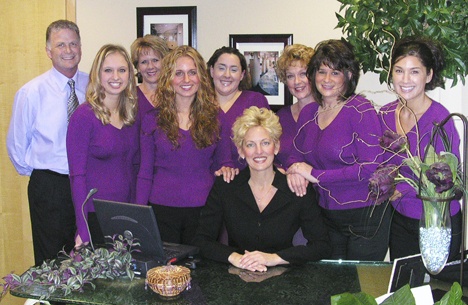 Dr. Marie Durflinger and her staff at Auburn Family Dental.