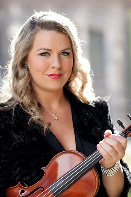 Auburn Symphony Orchestra concertmaster Brittney Boulding will be featured in Sunday's concert.
