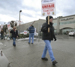 Members of Teamsters Local 763