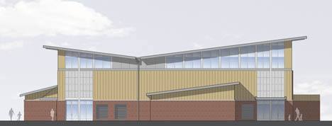 Plans call for the construction of a $2.8 million activities center-gymnasium