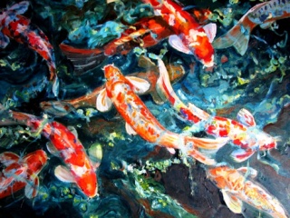 Sharon Carr’s many oil painting