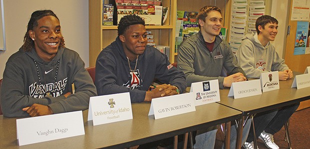 Auburn Mountainview scholarship-bound student-athletes are