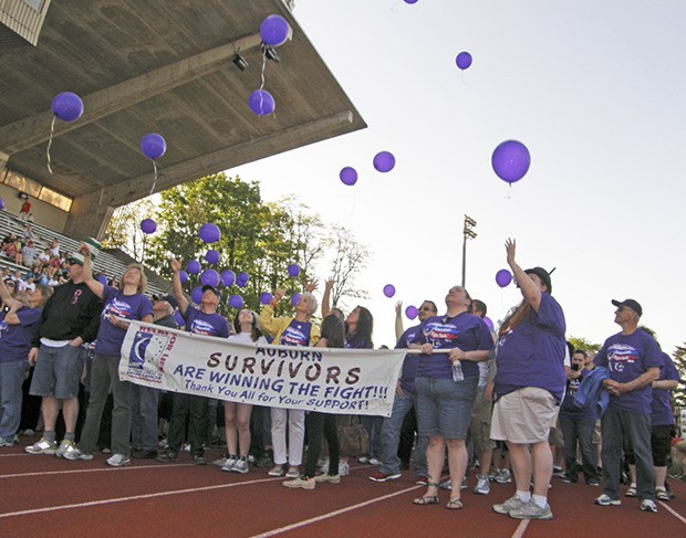 The American Cancer Society's Auburn Relay for Life fundraiser returns to Auburn Memorial Stadium on Friday. As of Wednesday