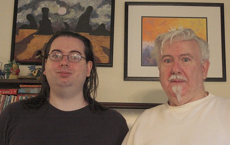 Pacific Poet Laureate Gerald McBreen and his son