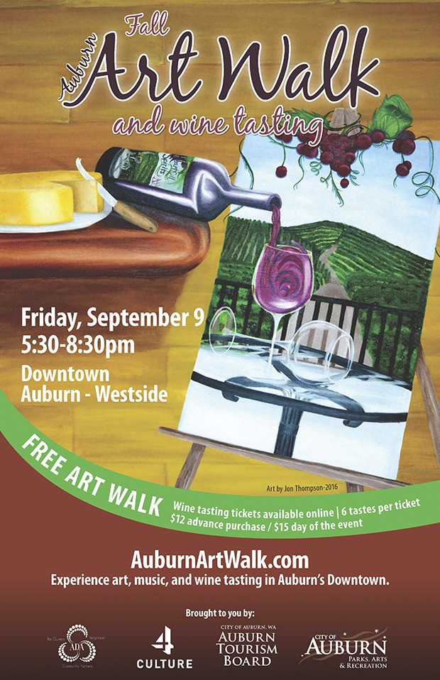 Auburn’s Art Walk and Wine Tasting event is back in September for a gathering filled with music
