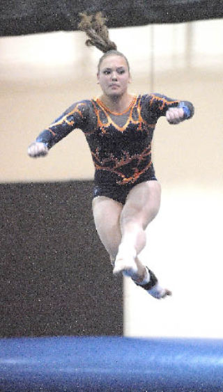 Ashley Perkovich returns as the leading gymnast on the Auburn Mountainview gymnastics squad.