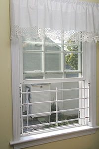 Only open windows outside of a child’s reach or climbing distance.