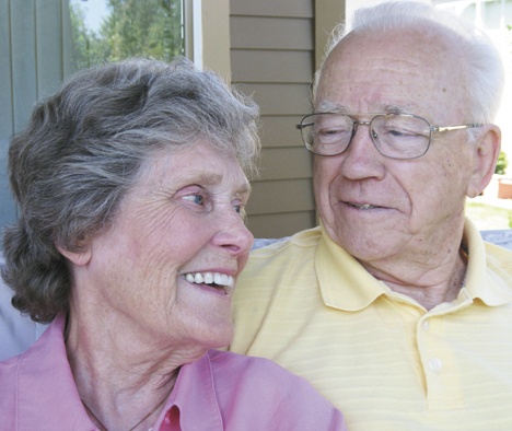 The good life: Auburn’s Nixie and Cyril Van Selus have enjoyed 64 years together