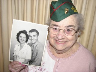 Then and now: Auburn’s Viola Borstein proudly served in the U.S. Marine Corps during World War II