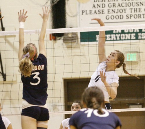 Auburn Riverside's Maureen Sachs in action last season.