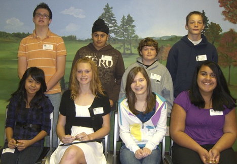 Kiwanis Students of the Month for October are