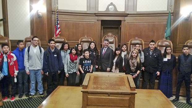 Auburn School District Latino Educational Achievement Project students recently participated in the 14th annual LEAP Education Conference and Legislative Day.