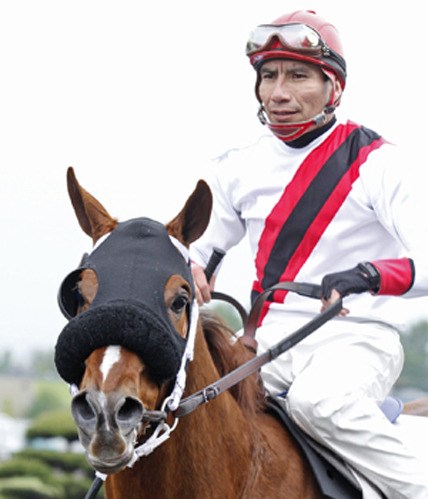 Javier Matias picked up the pace as one of Emerald Downs' top jockeys.
