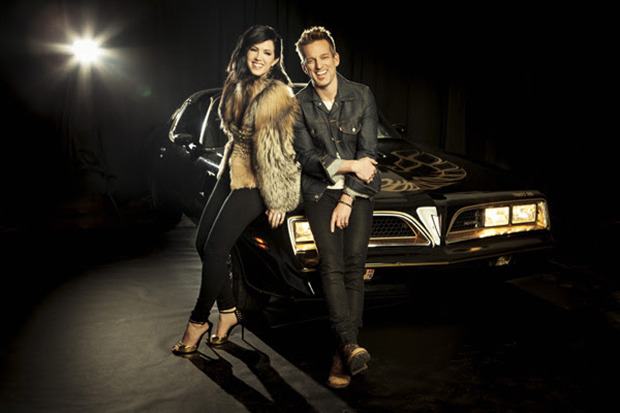 Thompson Square – an American country music duo composed of husband and wife Keifer and Shawna Thompson – performs at the Washington State Fair on Sept. 9.