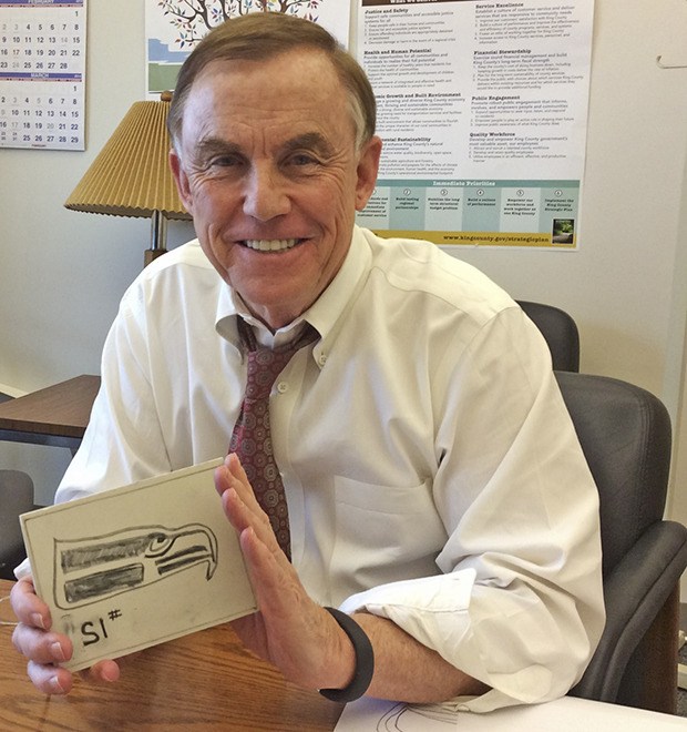 King County Councilmember Pete von Reichbauer will be featured in this year’s “Painting with the Stars” at Green River Community College’s Lindbloom Center on Thursday. During his time with local artist Lela Brugger