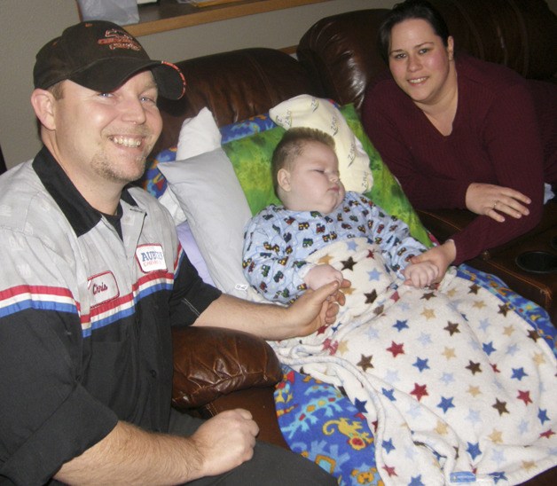 Chris and Jamie Thompson face challenges providing care for their 2½-year-old son