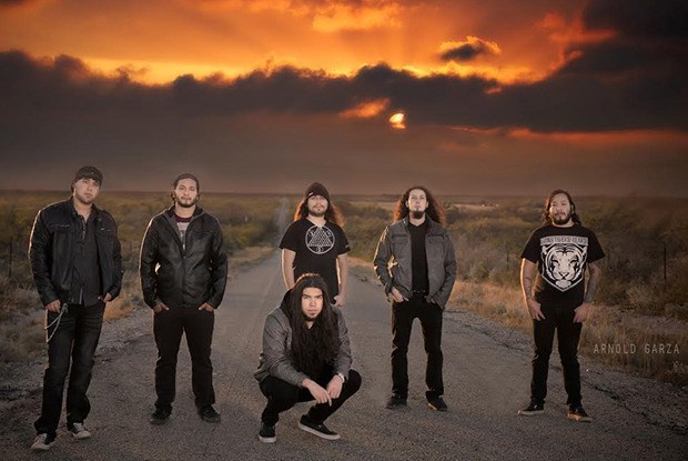 Texas-based Shattered Sun plays the Victory Records Stage for Tuesday’s Mayhem Festival at the  White River Amphitheatre. The band is Marcos Leal