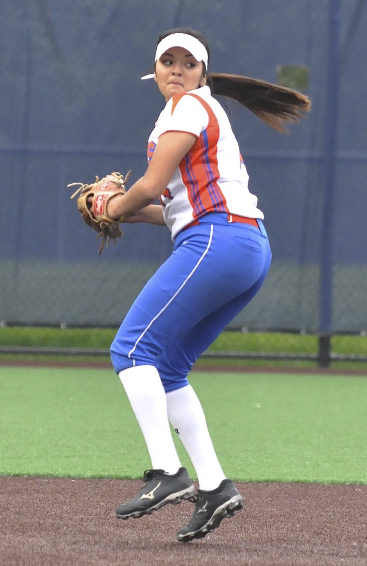 Auburn Mountainview's Emily Martinez not only is the school's No. 3 hitter