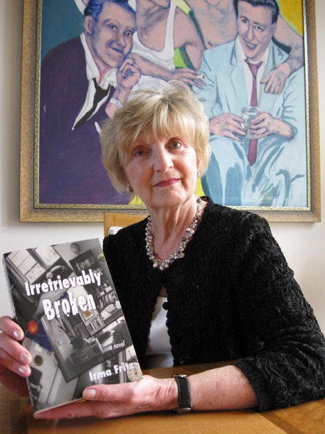 Auburn author Irma Fritz weaves a web of family drama in her third book 'Irretrievably Broken.'