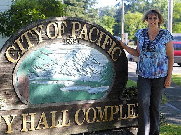 Leanne Guier has helped improve the reputation and vitality of the small city of Pacific.