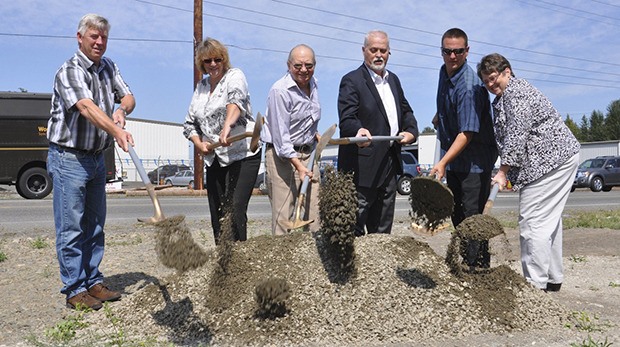 Breaking ground on the Valentine Avenue project in Pacific are