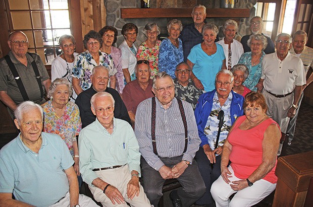 Friends forever: Members of Auburn High’s class of ‘49 gathered for their annual reunion last week.