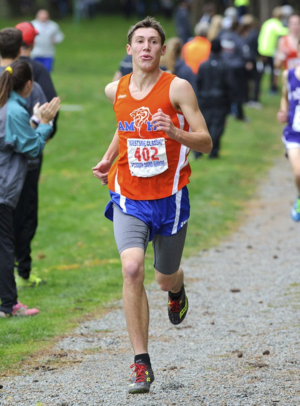 Auburn Mountainview's Christian Rotter was named the SPSL 3A Cross Country Athlete of the Year for the second consecutive season.