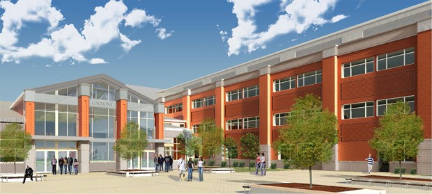 A large student commons is part of the new Auburn High School. Groundbreaking is planned for February. The school is expected to open in fall 2014.