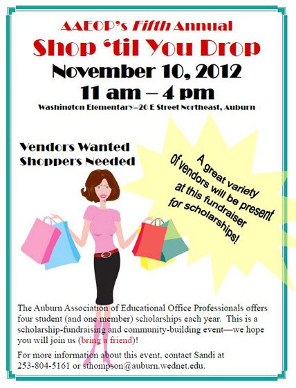 Shop 'til You Drop is an important fundraiser for student scholarships.