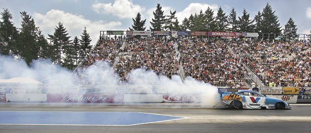 Crews will replace a 300-foot section of Pacific Raceways' quarter-mile drag strips