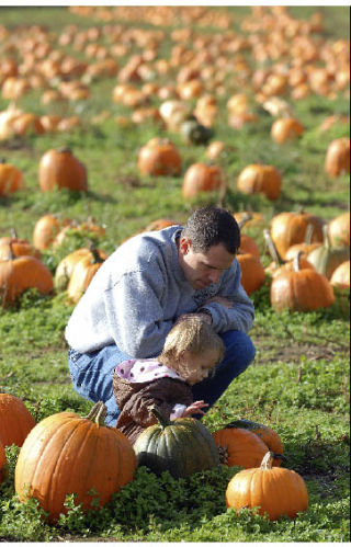 Rick Osborn and  his daughter