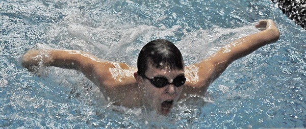 Auburn's Ben Schwab in action.