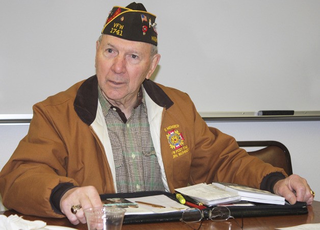 Bill Peloza and Auburn's VFW Post 1741 are helping veterans in many ways. The Post is sponsoring a scholarship for veterans to attend Green River Community College.