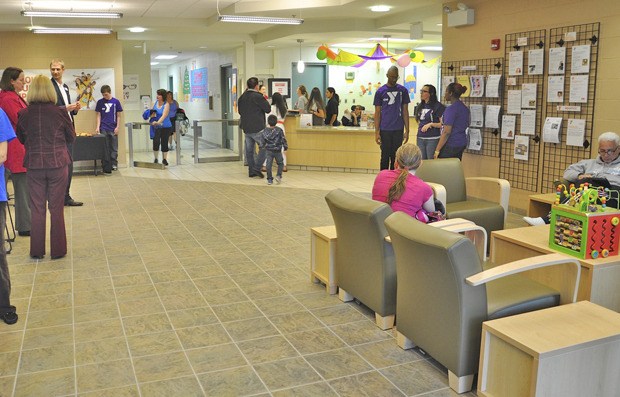 The Auburn Valley YMCA recently completed an extensive remodel of its lobby aimed at creating a brighter