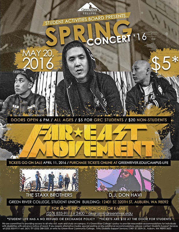 Far East Movement headlines this year's concert.
