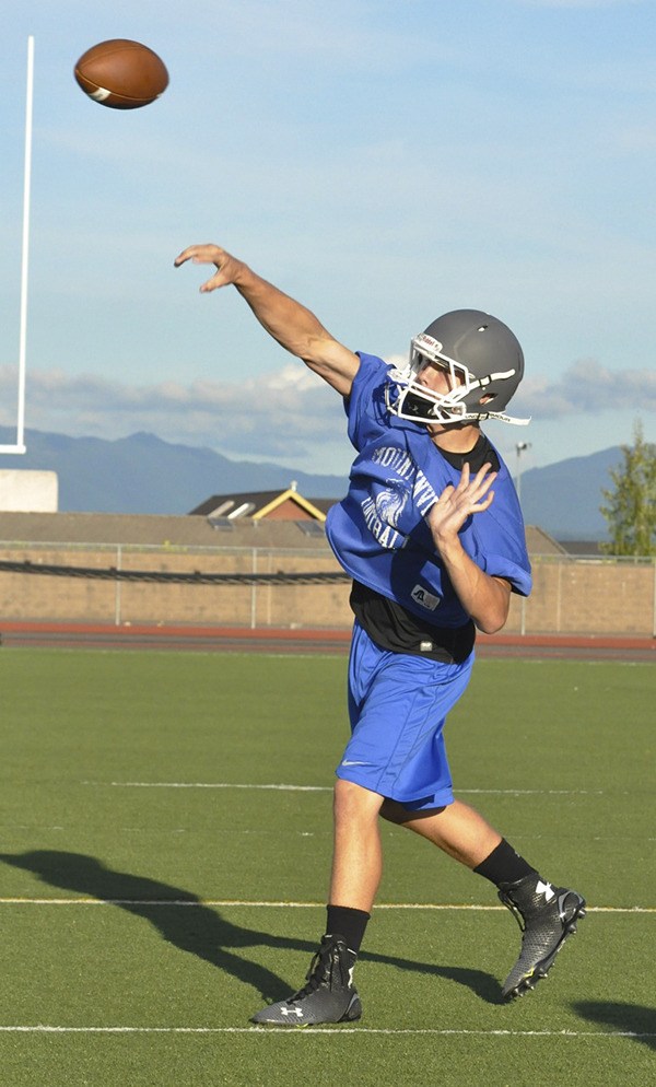 Auburn Mountainview's junior starting quarterback Gresch Jensen will look to lead the team's high-powered offense this season.