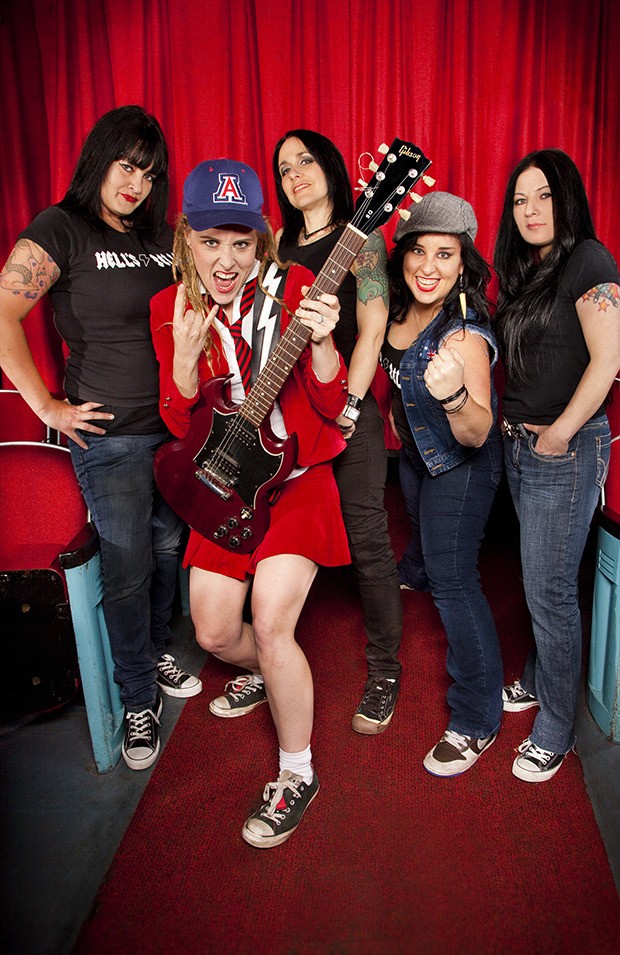 Hell’s Belles – an all-female AC/DC tribute band – plays the Ave on Sept. 19.