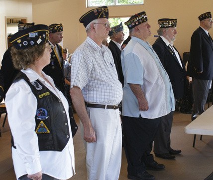 From the left