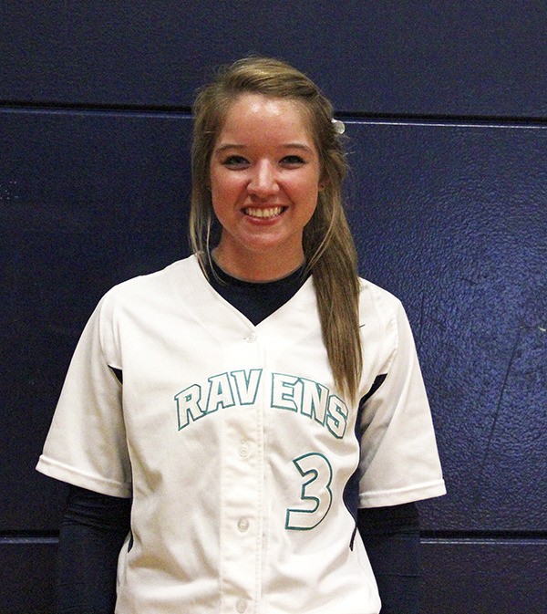 Raven senior Emma Bedsworth was named to the all-South Puget Sound League North 4A first team.