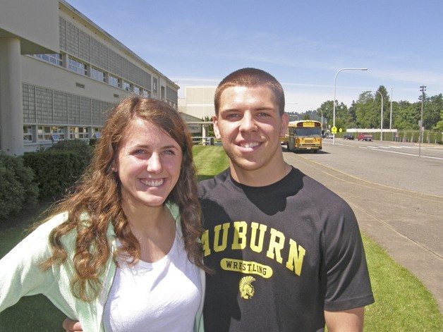 Nicole Cramer and Tilden Sansom made an impact at Auburn High.