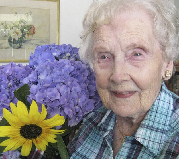 Auburn’s Verna Bromley remains active and sharp at 101. There’s no secret to her longevity