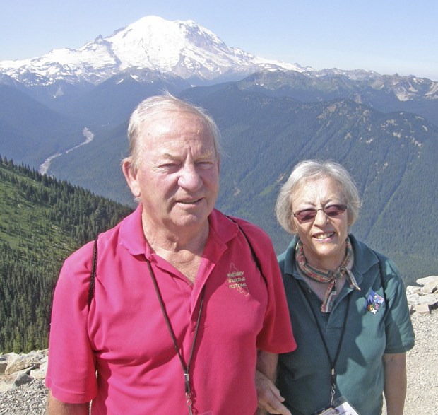 Globetrotters on foot: Frank and Brenda Dudfield