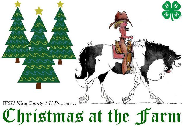 Christmas at the Farm is presented by WSU King County 4-H.