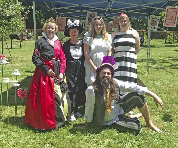 Join friends for The Mad Hatter's Sweet Tea at Mary Olson Farm on July 26.